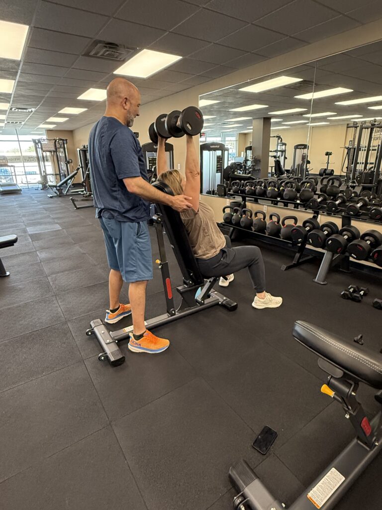 Coached training session at Ignite